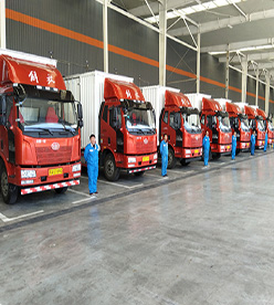 常州到乌海物流公司车辆展示